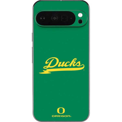 University of Oregon Ducks Logo and Wings Pixel 9 Pro XL Skin
